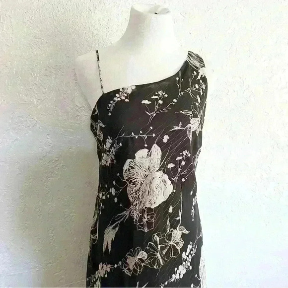 Asymmetrical vintage floral fairy dress size 11‎ - Picture 3 of 14